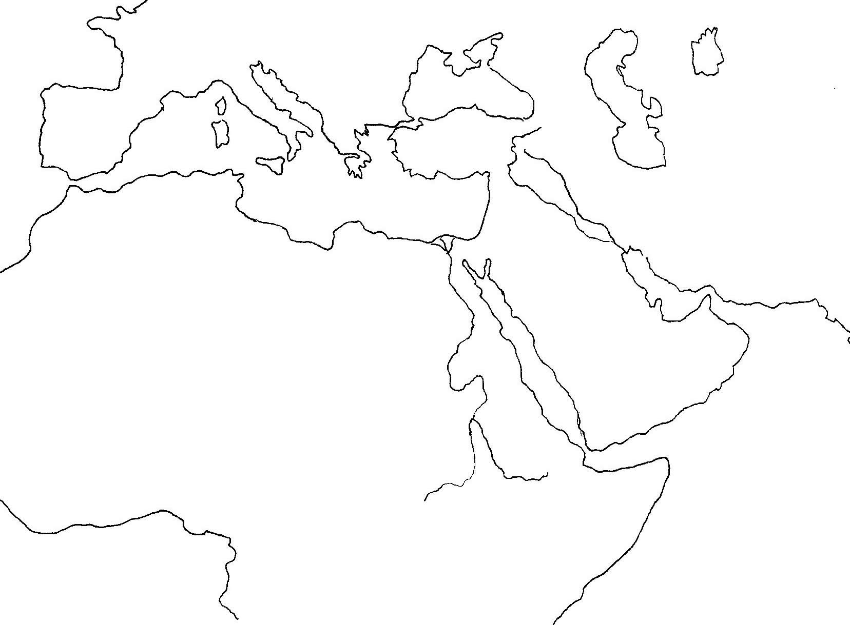 Blank Map Of Europe Asia And Africa
